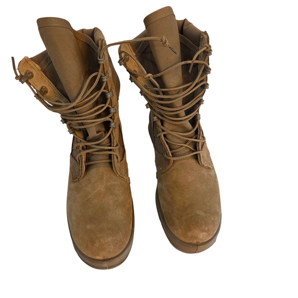 Men's NWOT US Army Hot Weather Combat Coyote Boots, Size 6.5